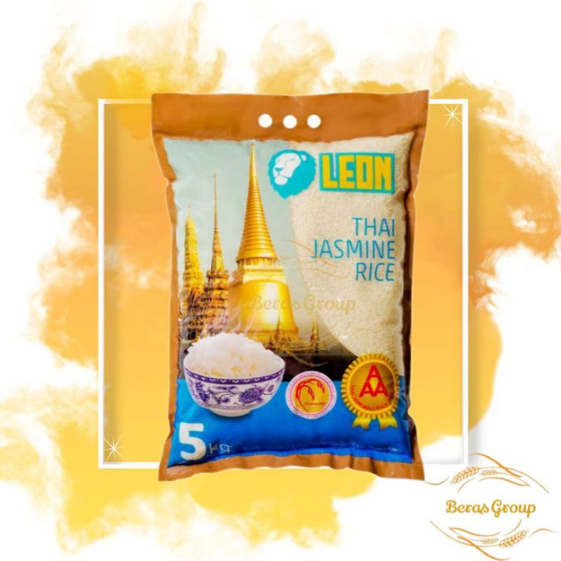 

BERAS THAILAND / BERAS LEON THAI JASMINE RICE 5KG