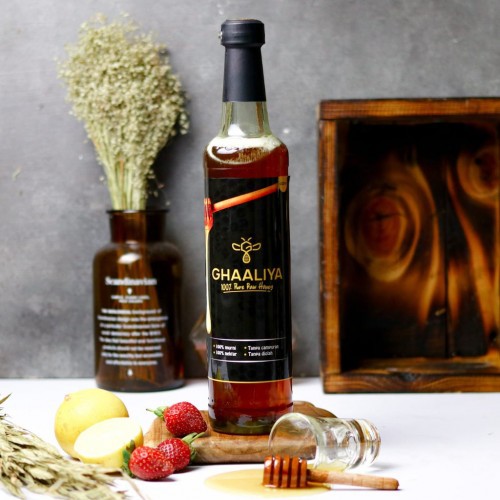 

Madu murni asli Ghaaliya Nektar bunga Akasia Carpa 450ml/600gr