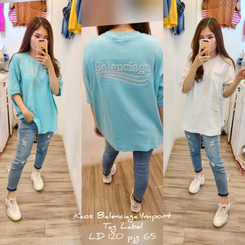 Kaos Oversize Balenciaga import