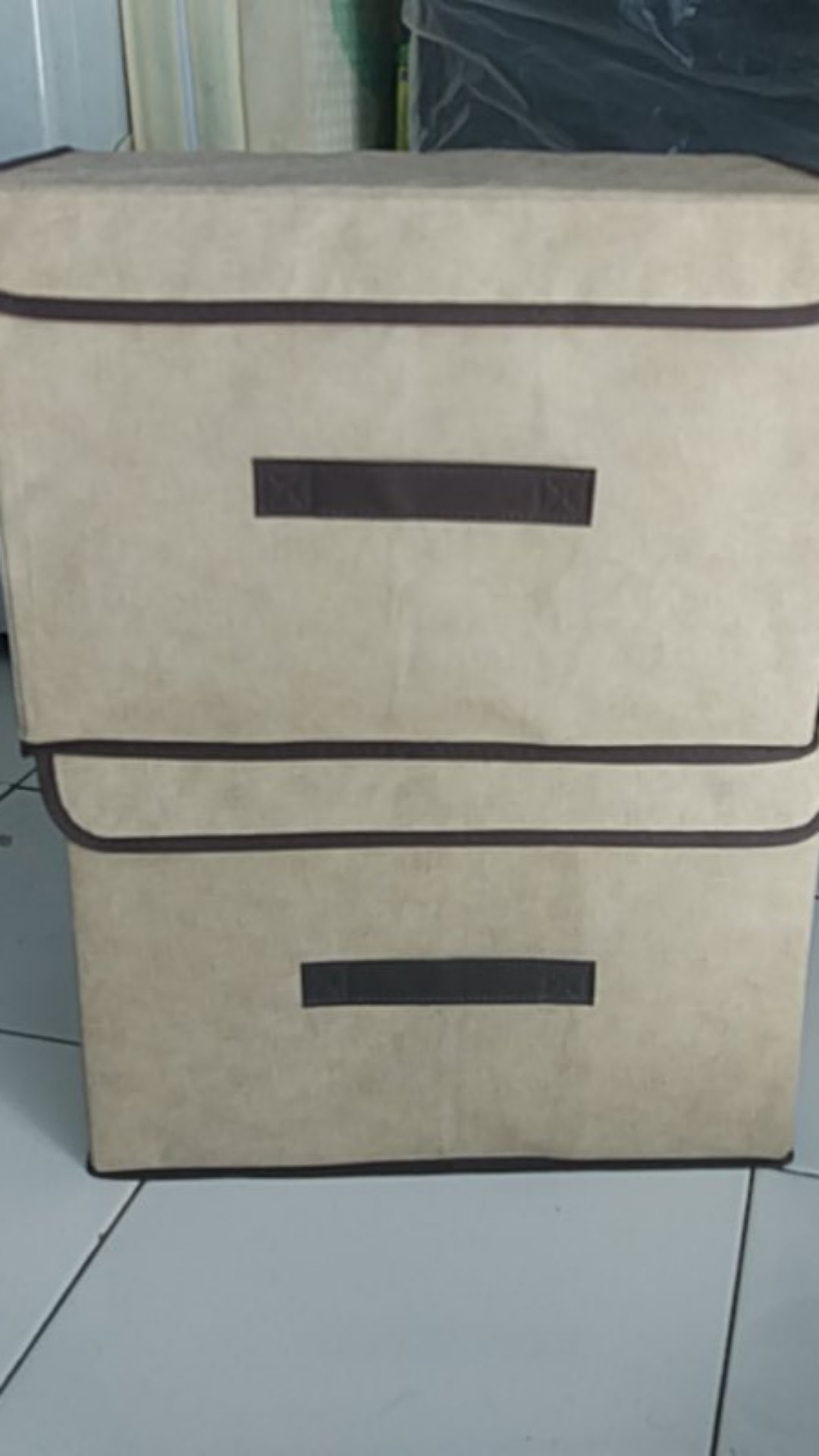 2 In 1 Colour Storage Box (1pc Dpt 2box) Kotak Penyimpanan Pakaian, Aksesoris Dll