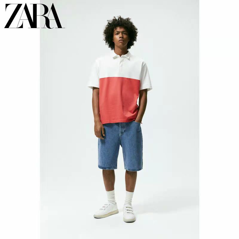 Kaos Pria Polo Zara/baju cowok zara/baju pria Zara/Polo Zara