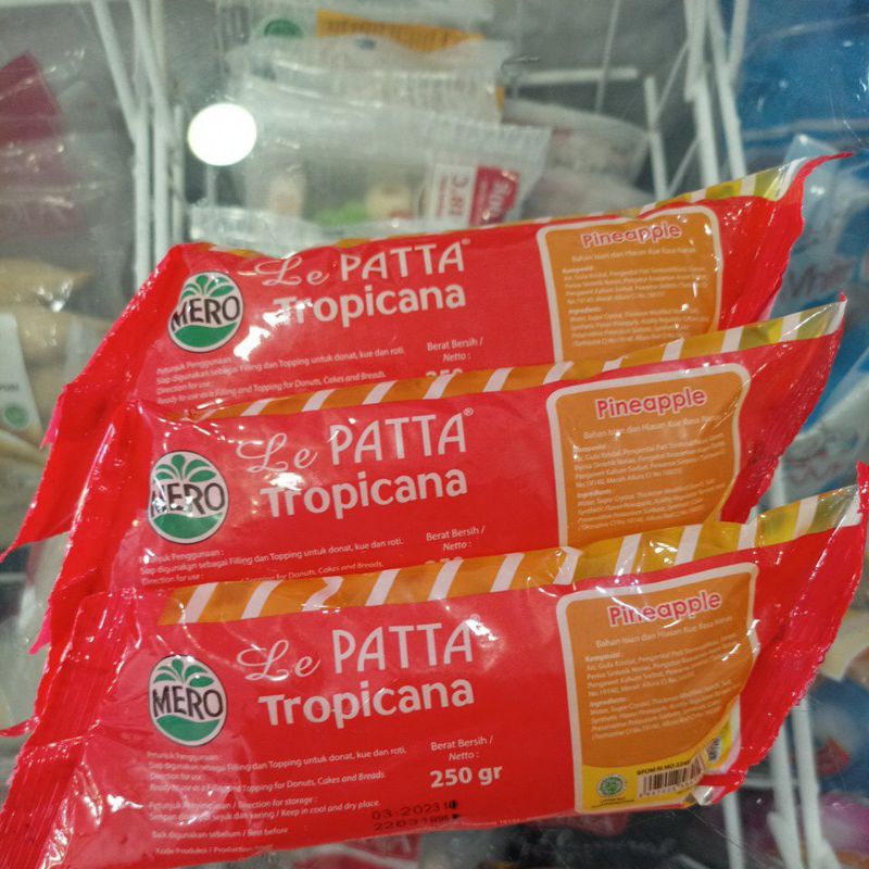 

Le Patta Tropicana nanas 250gr