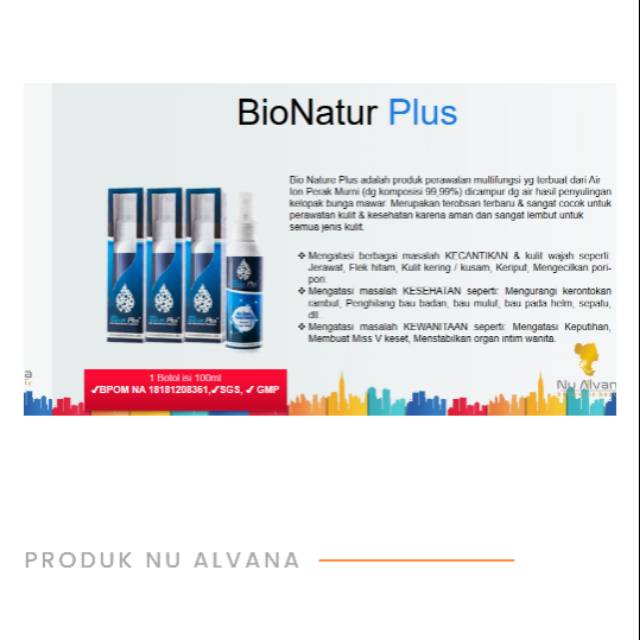Spray Bio Nature Plus Alvana