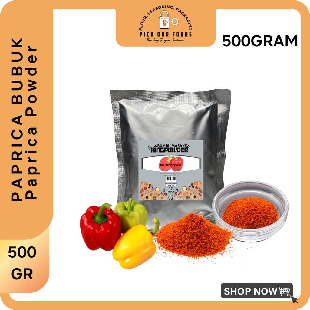 Paprika Powder 1kg / Bubuk Paprika / Bell Pepper Powder kemasan 1kg / 500gr / 250gr / 90gr / 50gr