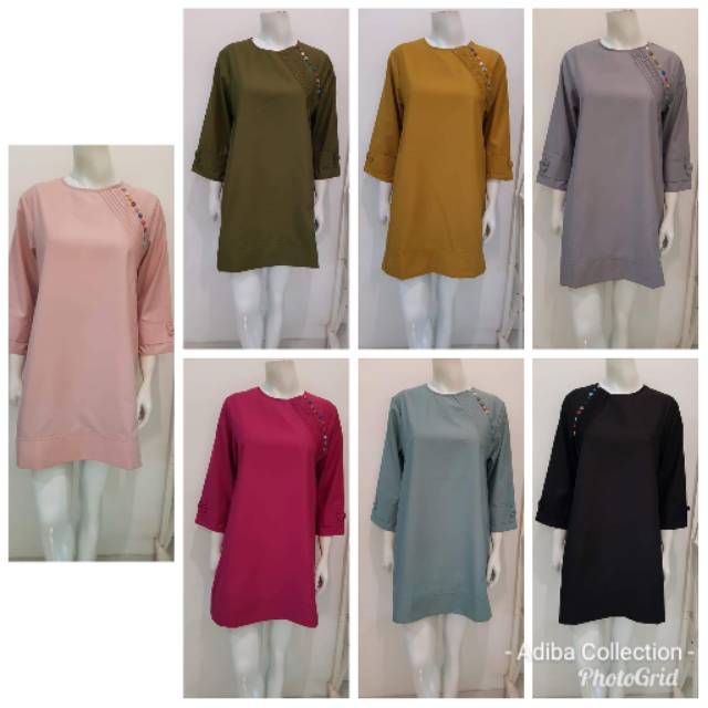 Tunik Polos by Ednes KayLa