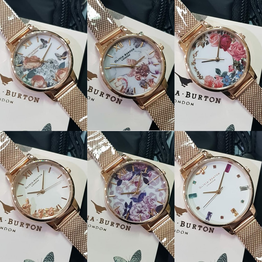 JAM OLIVIA BURTON WANITA ORIGINAL TERMURAH | ARLOJI ANALOG CEWEK TERLARIS