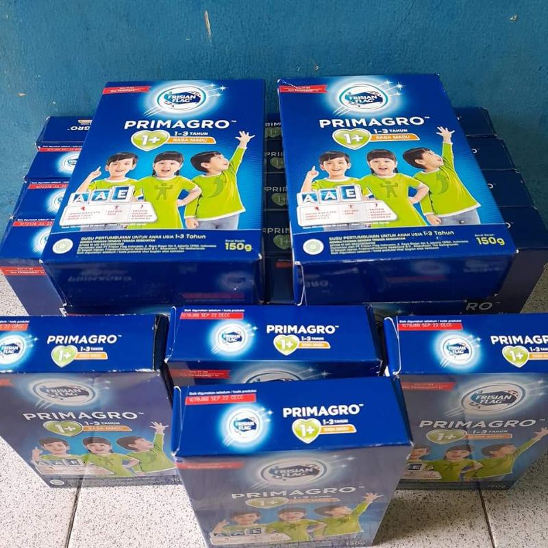 

susu bubuk rasa madu primagro Frisian flag 1-3 tahun 150 gram