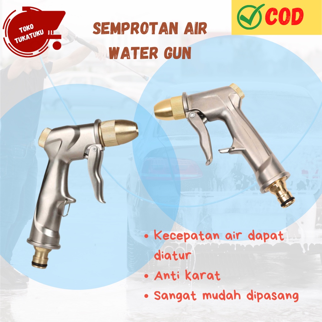 Semprotan Air Steam Cuci Mobil Water Gun