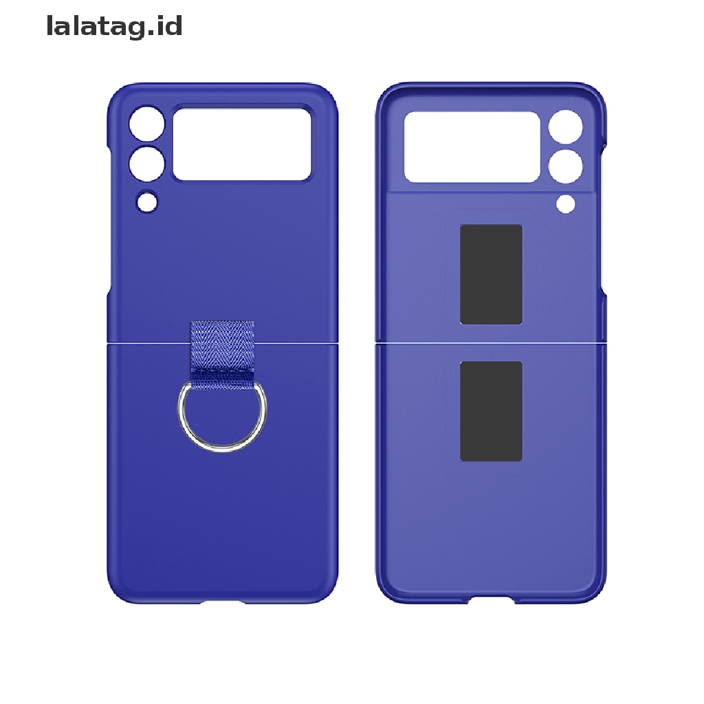 [lalatag] For Samsung Galaxy Z Flip3 With Ring Case Foldable Back Protective Cover [ID]