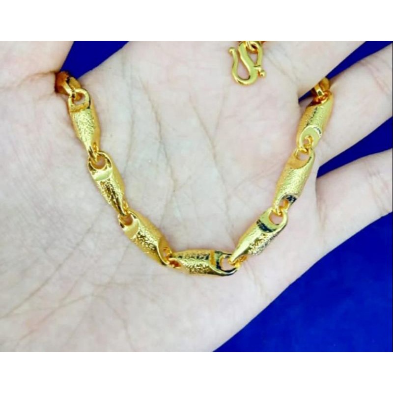 Gelang tangan wanita emas muda kadar 35%