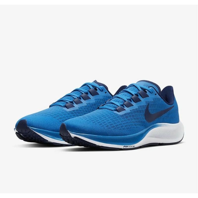 sepatu pria nike original blue