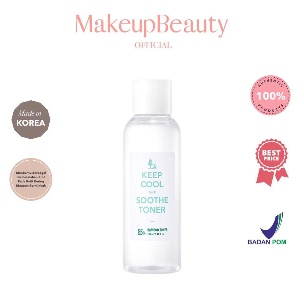 KEEP COOL Soothe Bamboo Toner 160ml / 350ml