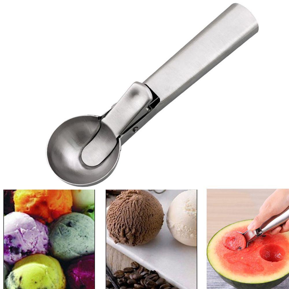 TOP Ice Cream Scoop Bar Perlengkapan Pembuat Bola Es Rumah Tangga Stainless Steel