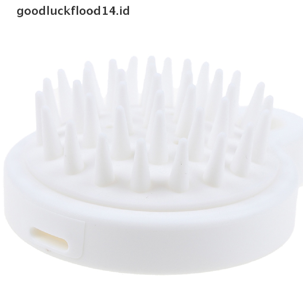 [OOID] Silicone Head Body Shampoo Scalp Massage Brush Comb Hair Washing Comb Bath Tool ID
