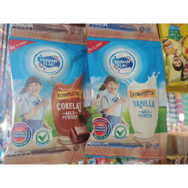 

Susu Frisian Flag Susu Bendera Coklat 30g