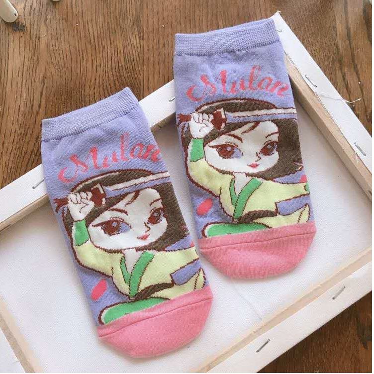PRINCESS 2 - Kaos Kaki Pendek Semata Kaki/ Kaos Kaki Ankle Dewasa Wanita-KWMR-010