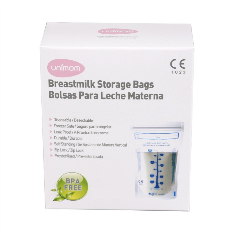 Unimom Breastmilk Storage Kantong Asi 210ml isi 30