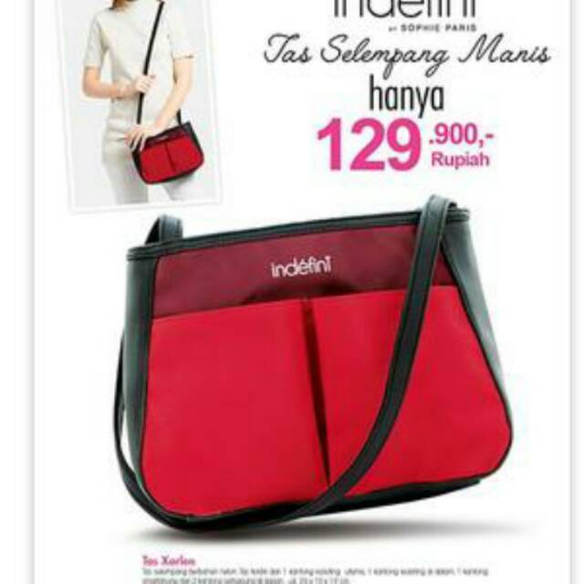 Salle  Promo diskon Xarlen Bag sophie martin