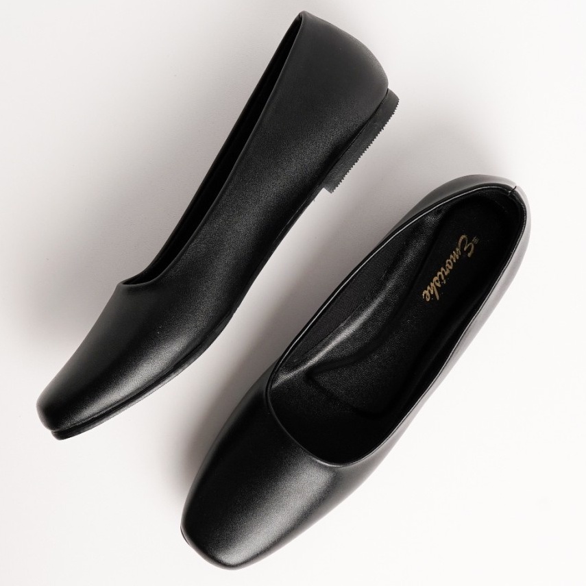Flat Shoes Formal Wanita Kerja Sepatu Kantor Ada Ukuran BIG SIZE 35-45 Origginal ERMSH