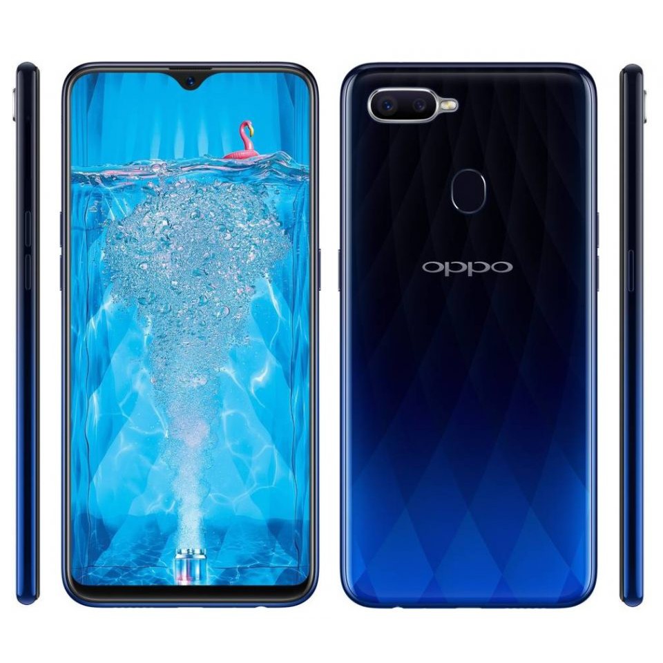 Oppo F9 4/64 Smartphone - Garansi Resmi Free Bonus