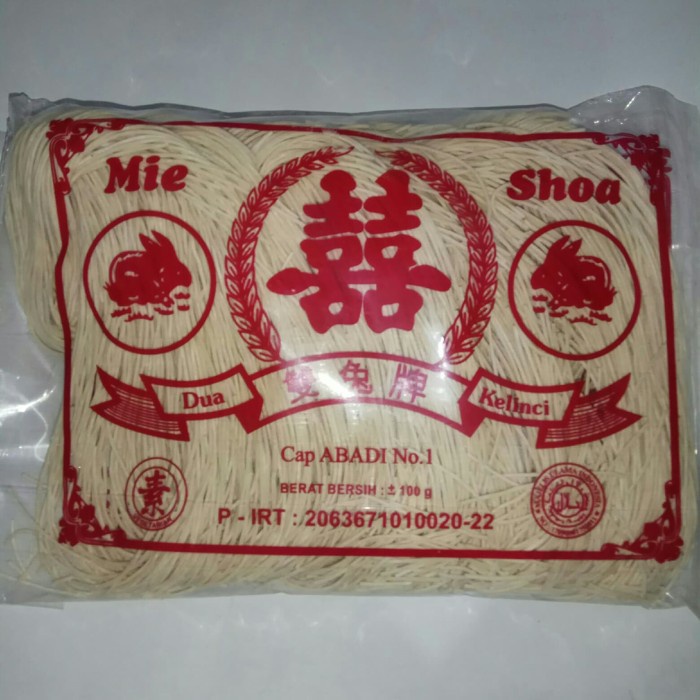 

impor-mie- misua walet (dua kelinci) -mie-impor.