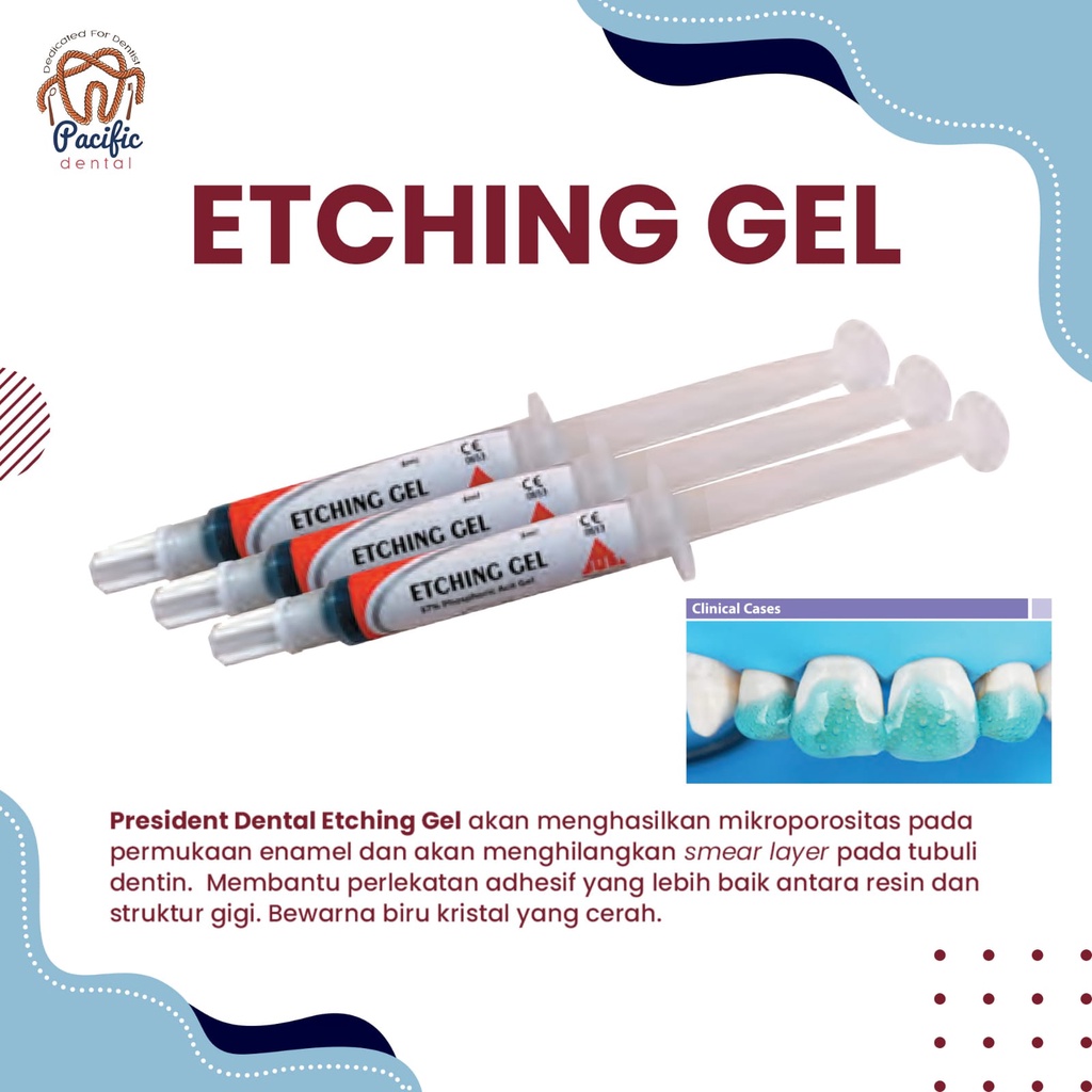 Etsa Murah / Etsa bagus /etching gel / Ruby Etsa/Etching Gel /Dental Etching Gel/Cairan Etsa Gigi/De