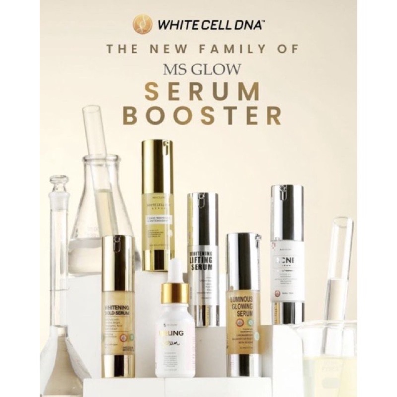 SERUM MS GLOW / SERUM GOLD MS GLOW / SERUM LUMINOUS MS GLOW / SERUM LIFITNG