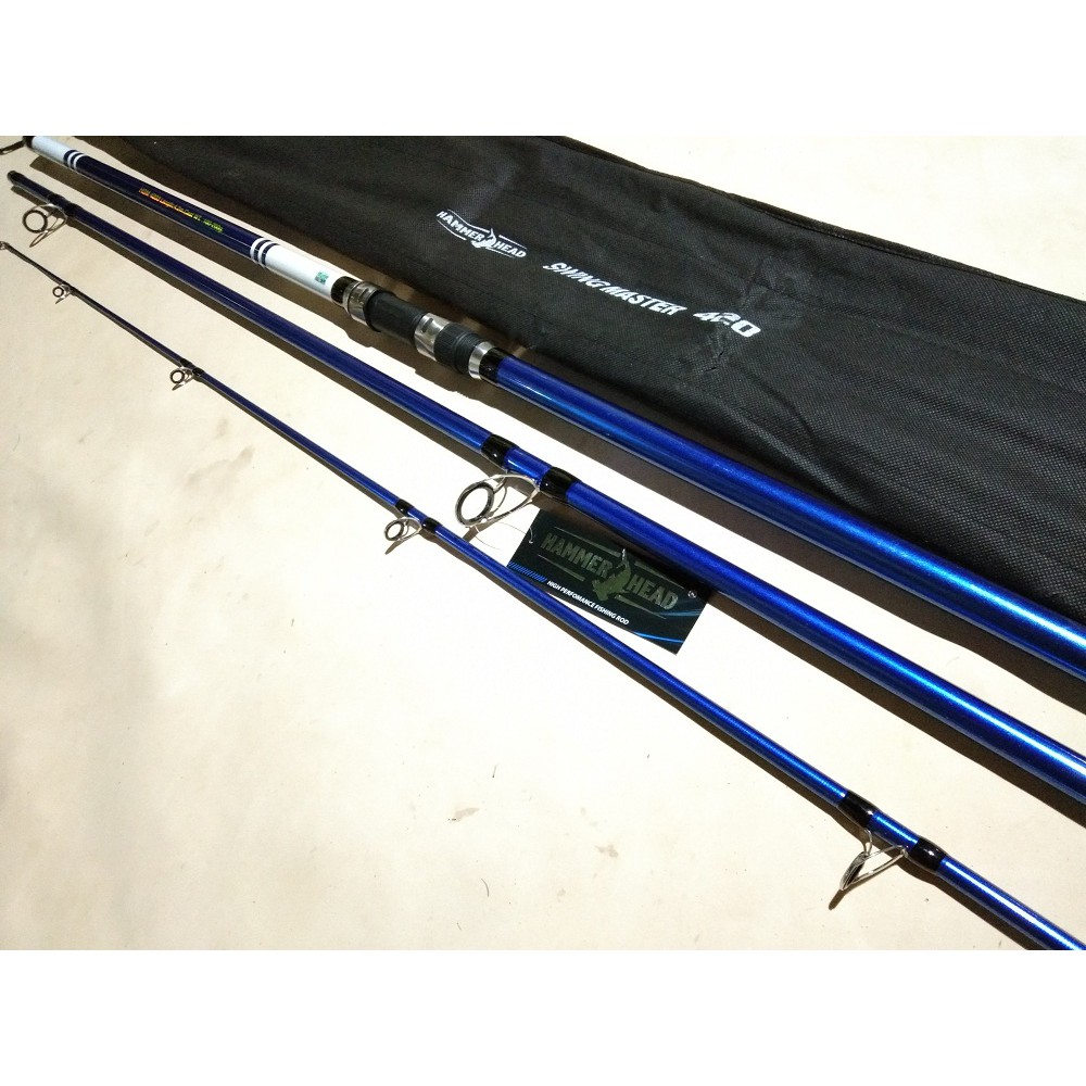 joran pancing laut hammer head swing master 420