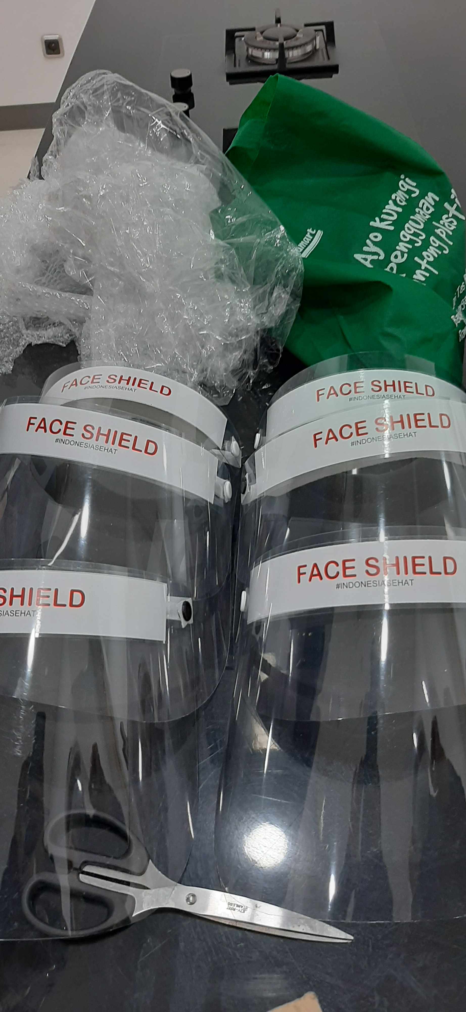 Face Shield Dewasa Bisa Buka Tutup / Pelindung Muka Wajah / Apd Kesehatan