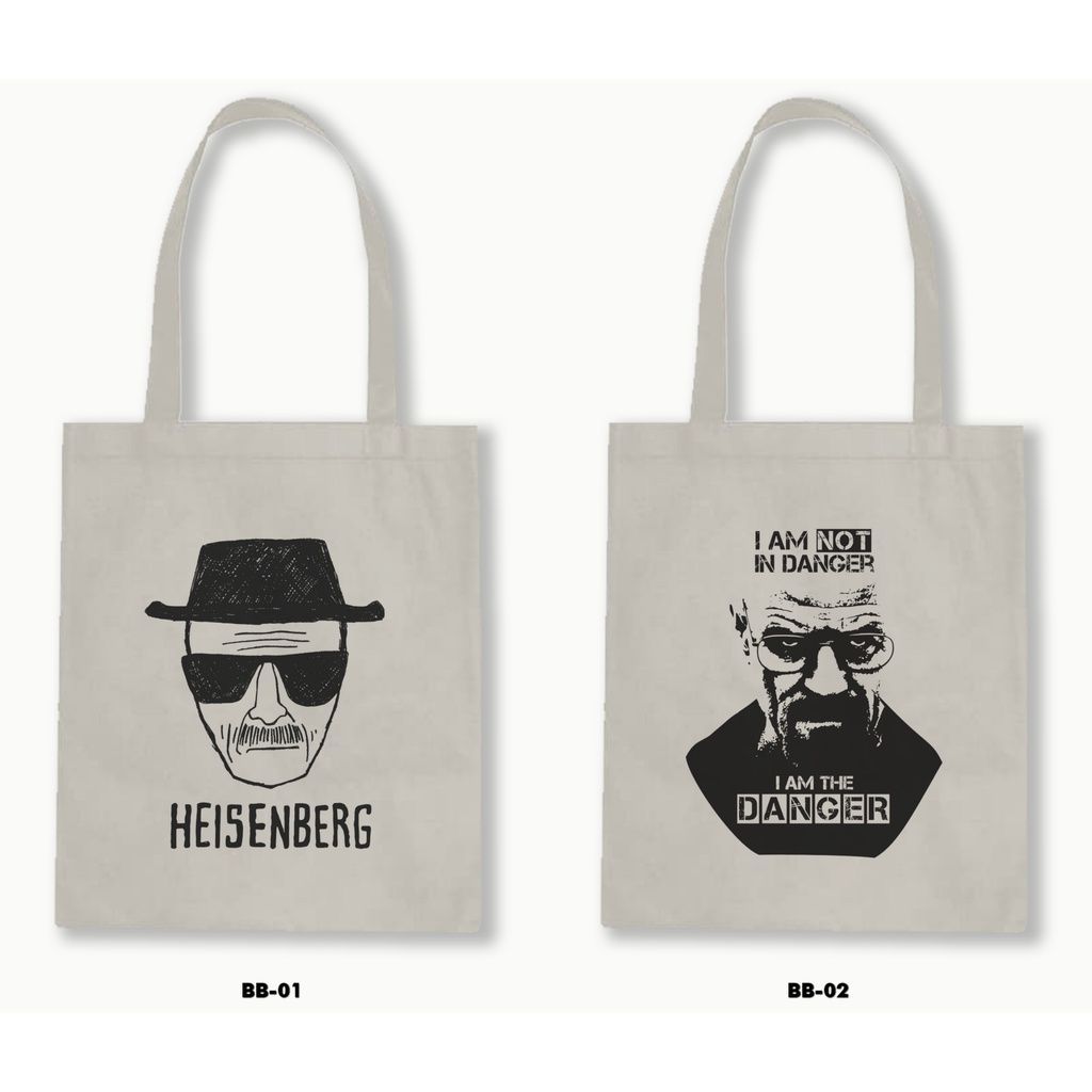 TOTE BAG BLACU - BREAKING BAD