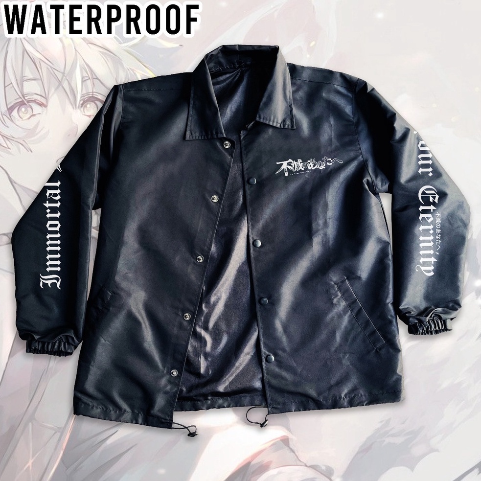 Coach Jaket Fushi To Your Eternity Anime Manga Premium Unisex