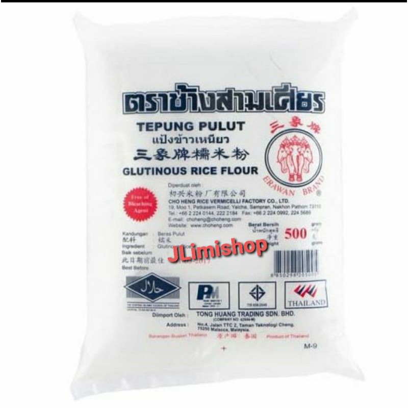 

Tepung ketan Thailand 500gr