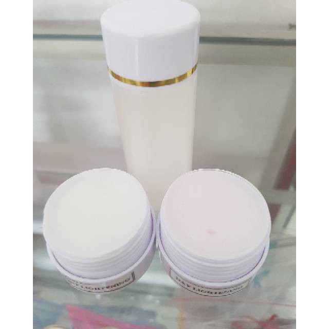 CREAM LIGHTENING / CREAM PEMUTIH WAJAH TANPA PENGELUPASAN