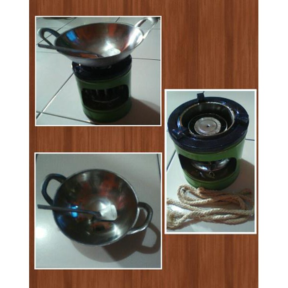 Asli original anti lengket   mainan anak / kompor kecil + wajan kecil  anti gores