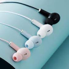 U28 Music Earphone Extra Bass Headset Stereo Macaroon