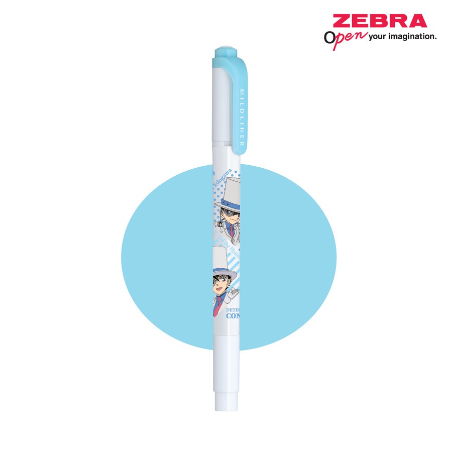 

[Satuan] Zebra Mildliner Conan Edition - 4.0 mm & 1.0 ~ 1.4 mm