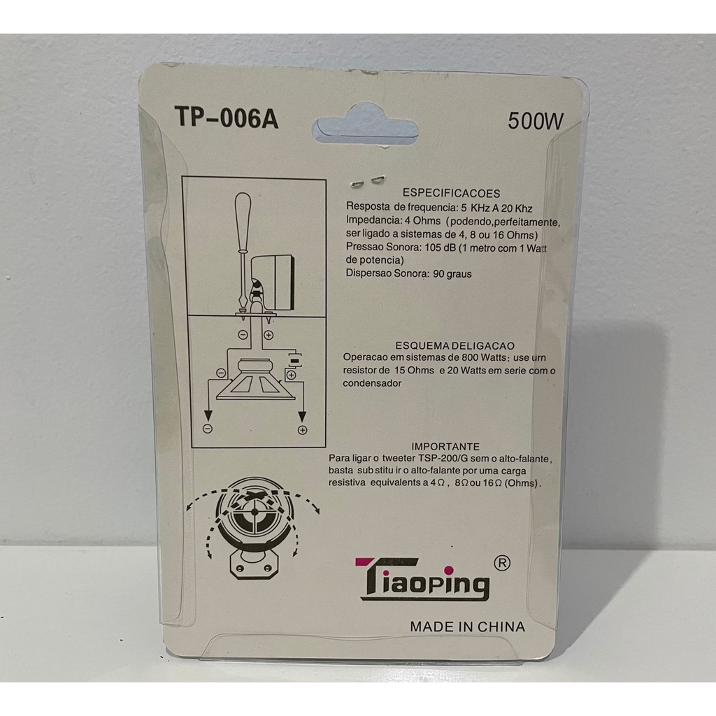 Tweeter Speaker Mobil / Mini Tweeter Piezoelectric Twiter Spiker 500W