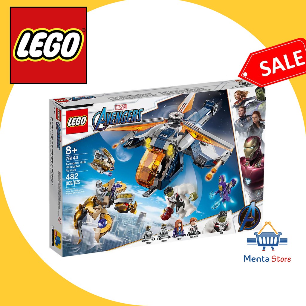LEGO 76144 Marvel Super Heroes Avengers Hulk Helicopter Rescue Hero