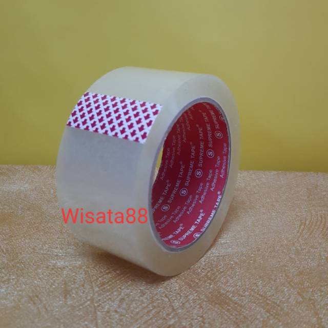 

LAKBAN BENING SUPREME PANJANG 90 YARD LEBAR 2 CM