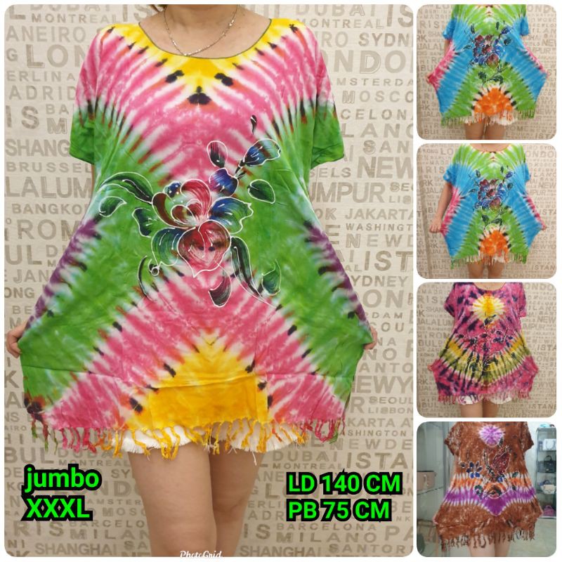 rayon super jumbo XXXL rumbay kupu2  bunga pelangi