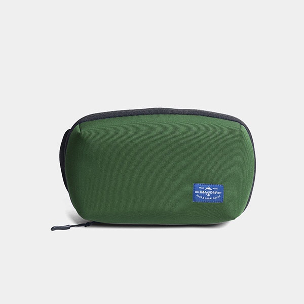 Clutch Pria wanita Boulder Dopp Kit Pouch - Green