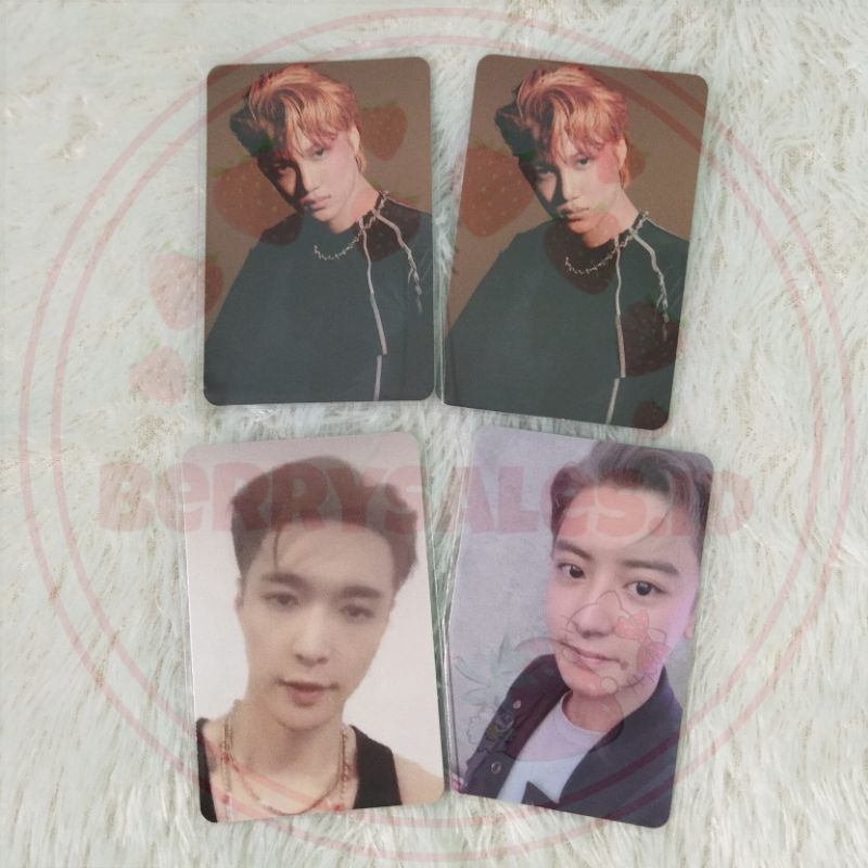 [BACA DESC] Exo Official Photocard DFTF Don't Fight The Feeling Album Jewel Kai Lay Chanyeol Pc