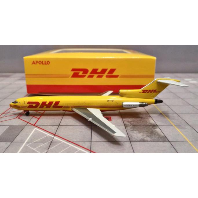 ***COD** Diecast Pesawat DHL B727-200 9M-TGH Apollo 1:400