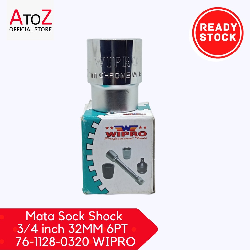 Mata Sock Shock 3/4 inch 32MM 6PT  76-1128-0320 WIPRO