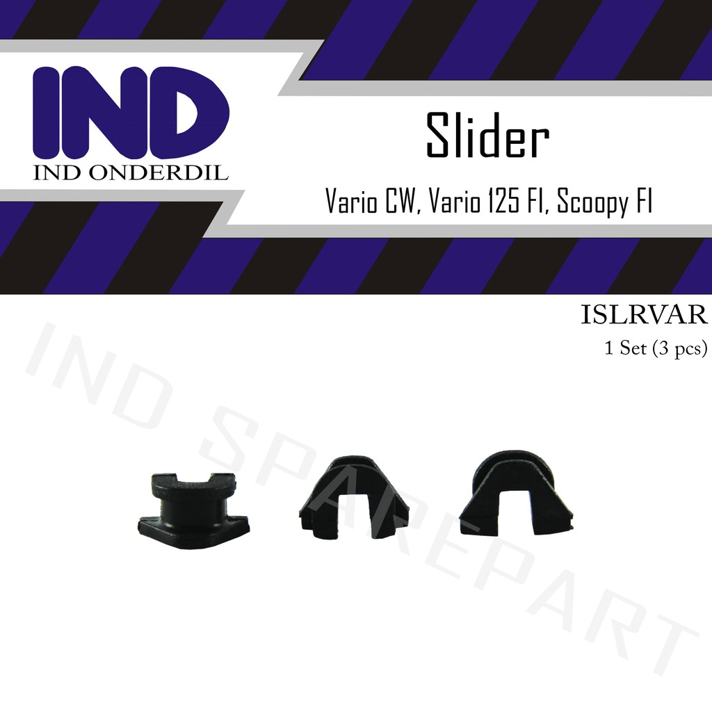 Klip Slider-Slide Tutup Rumah Roller Set Vario CW-125 FI/Scoopy FI