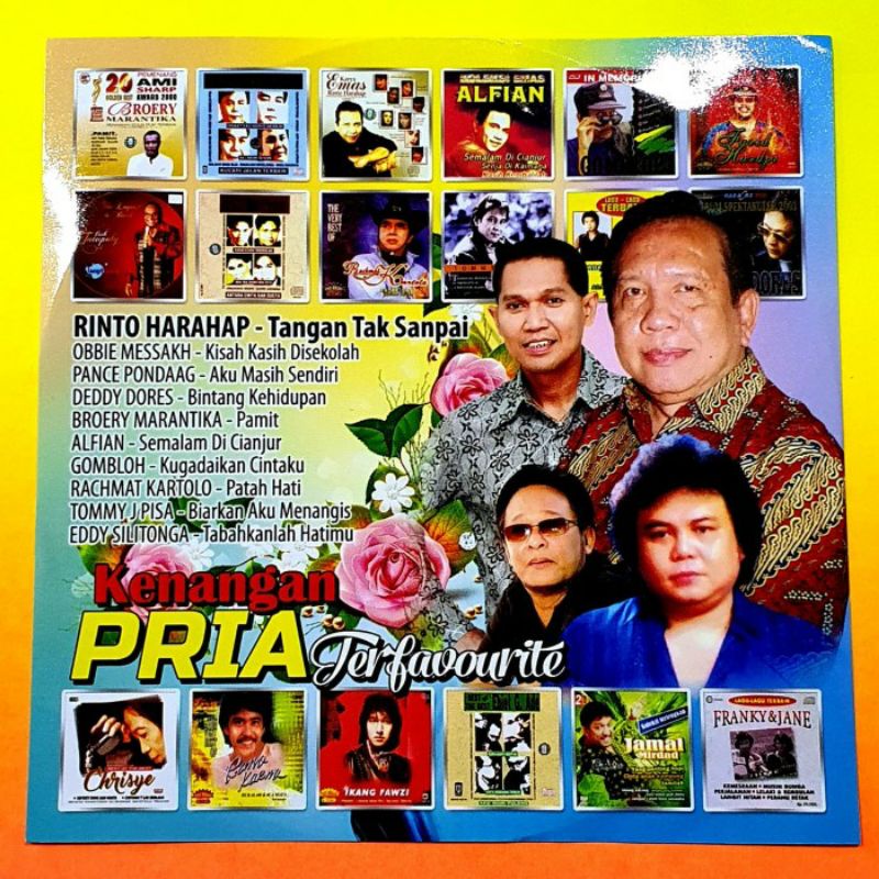 Jual Kaset Mp3 Audio Musik Koleksi Album Kenangan Pria Terfavorit ...