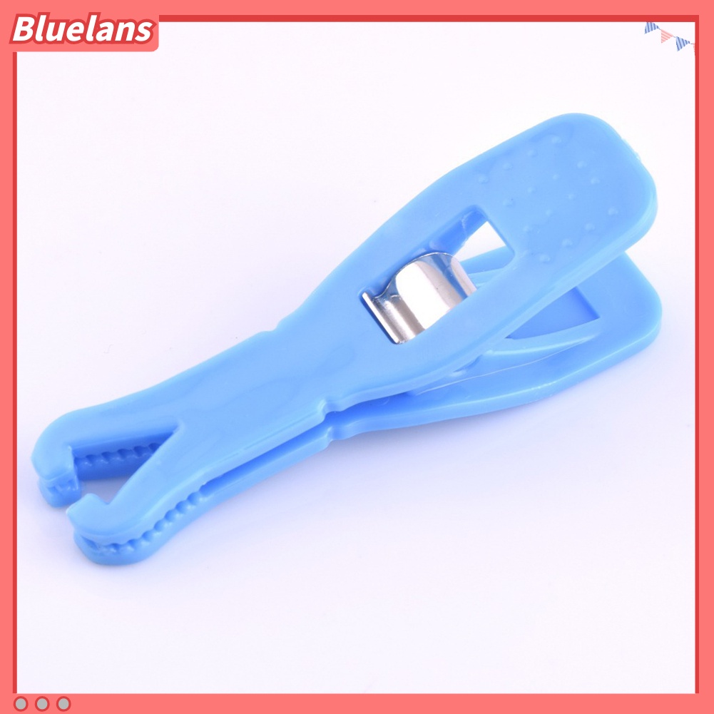 Bluelans 2Pcs Acrylic Opening Pliers Disposable Ear Puncture Tweezers Body Piercing Tool