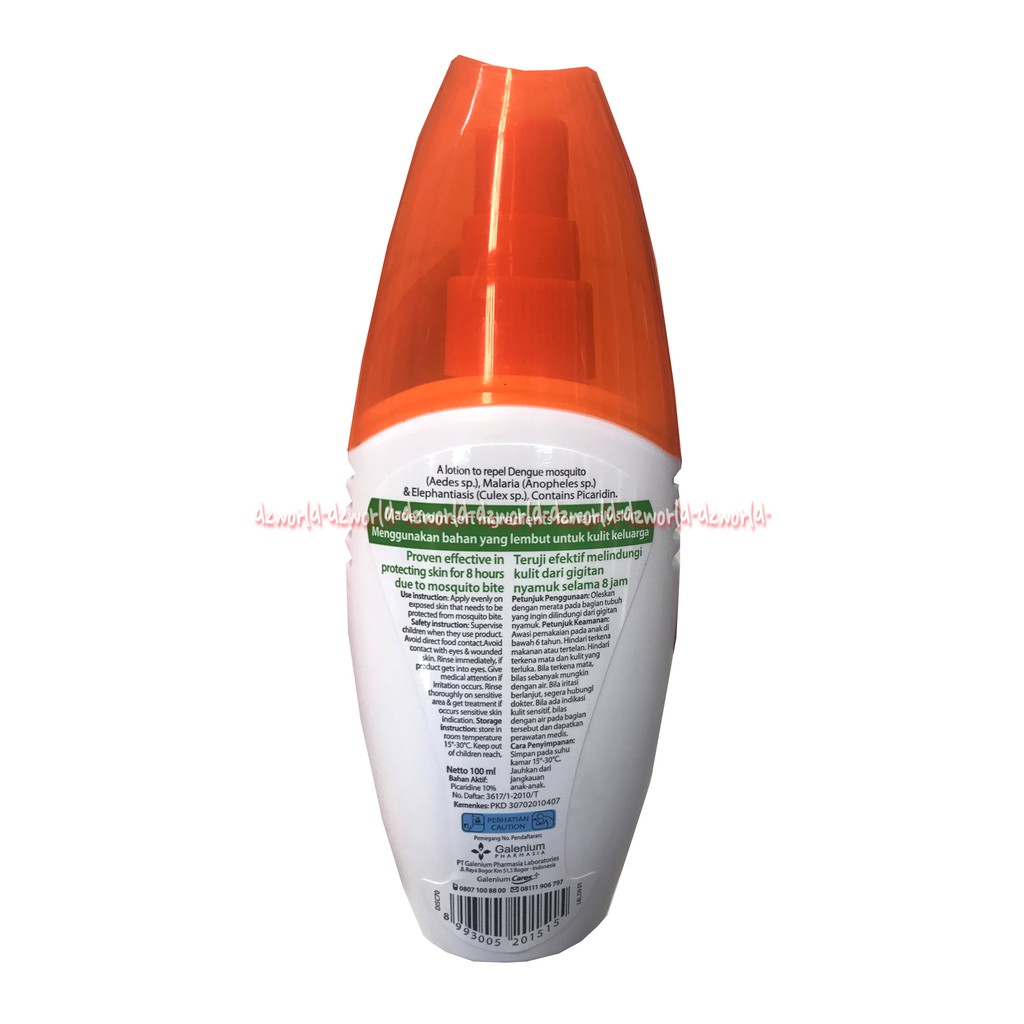 Caladine Mosquito Repellent Spray 100ml Lotion Bayi Untuk Melindungi Dari Gigitan Nyamuk Kaladine Anti Nyamuk Caladin