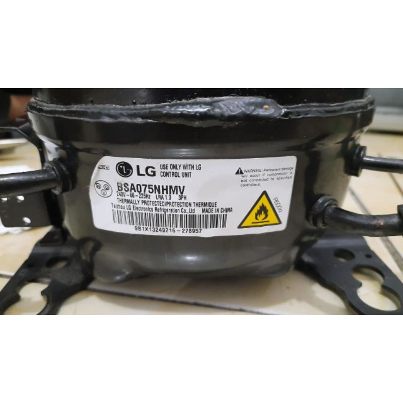 kompresor kulkas LG inverter BSA075NHMV