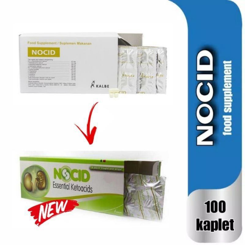 NOCID suplemen keto dan mengobati ginjal kronik original
